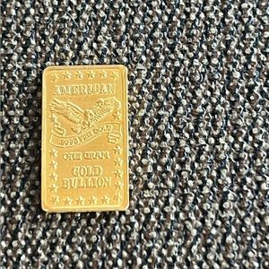 .999 Gold Bullion (one gram) Made in USA